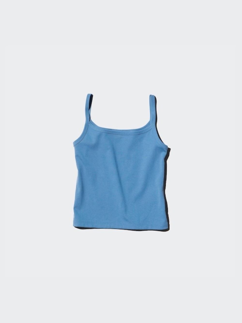 Blue Women's Square-Neck Tank Top